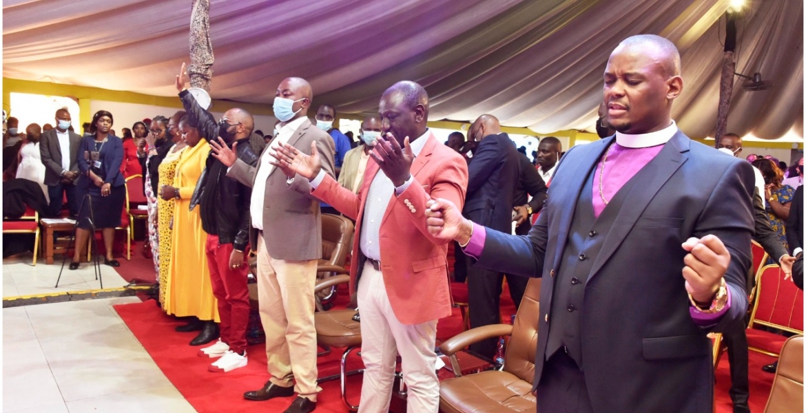 Ruto: We Look Forward to the Day We Will Take Billions to Church