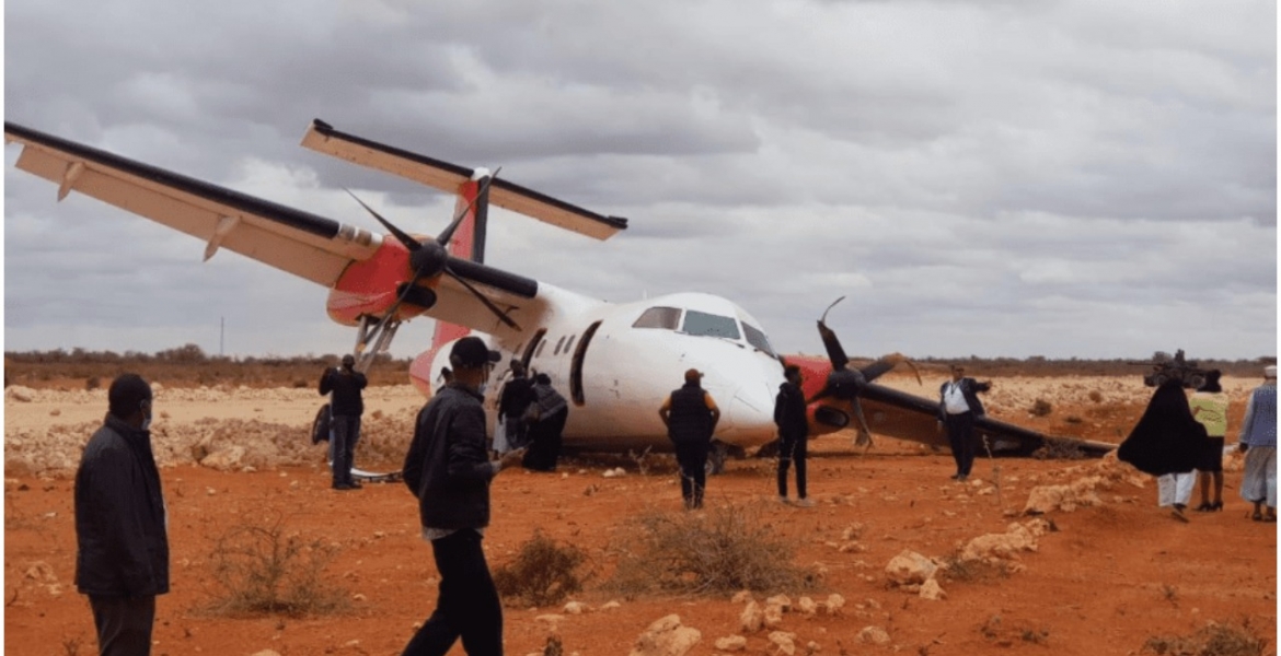 Skyward Express Plane Carrying 40 People Crash-Lands Near Kenya-Somalia Border, All Occupants Safe