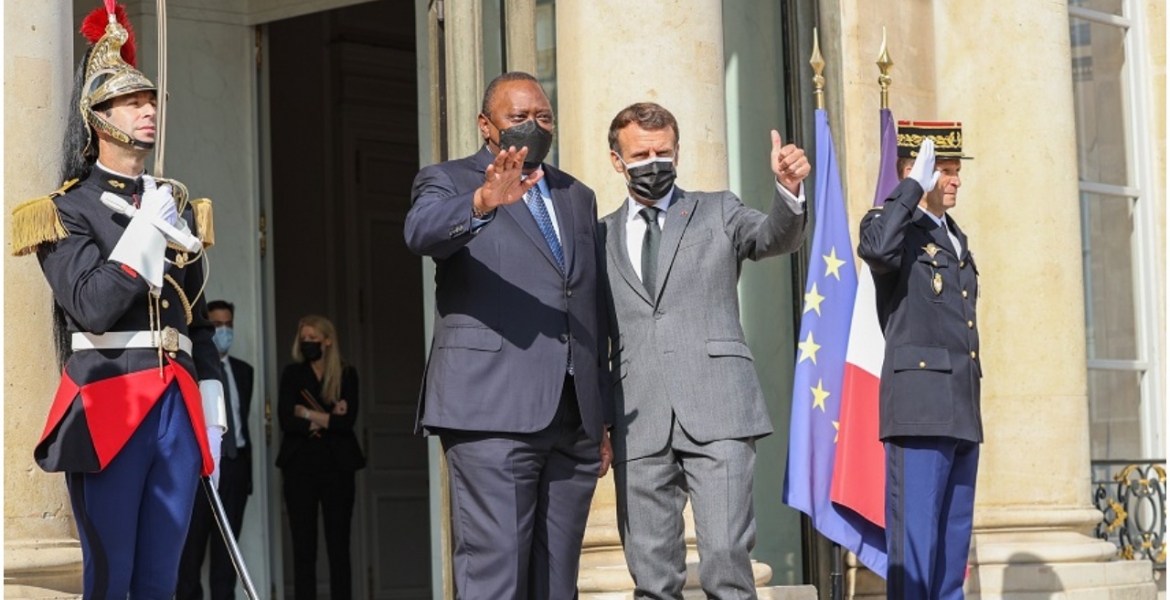 President Uhuru Arrives in France for a Two-Day Official Visit