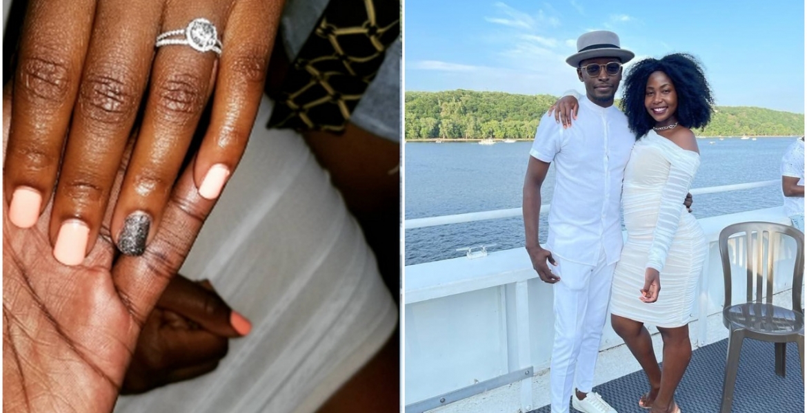 US-Based Kenyan DJ Shinski Proposes to Longtime Girlfriend DJ Mochi