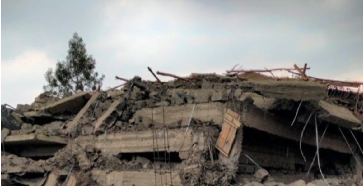 Scores Feared Trapped as Five-Story Building Collapses in Gachie, Kiambu