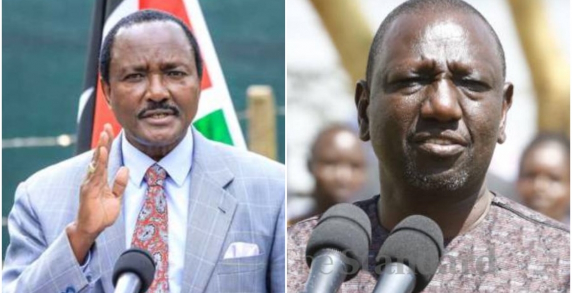 Kalonzo to Sue Deputy President William Ruto for Defamation