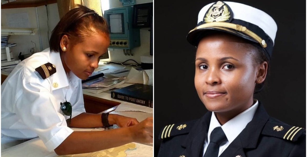 Kenya's First Female Naval Pilot Gets Promoted to 1st Officer at a US Cruise Company