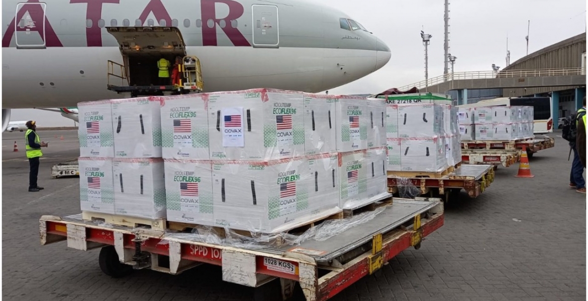 Kenya Receives 880,320 More Moderna Vaccine Doses from the US