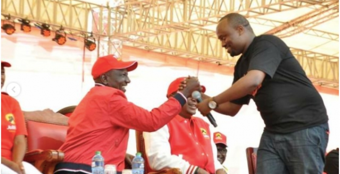 &quot;Bado Nyinyi ni Customers ICC&quot;: Comedian Jaymo Ule Msee Lectures Uhuru and Ruto