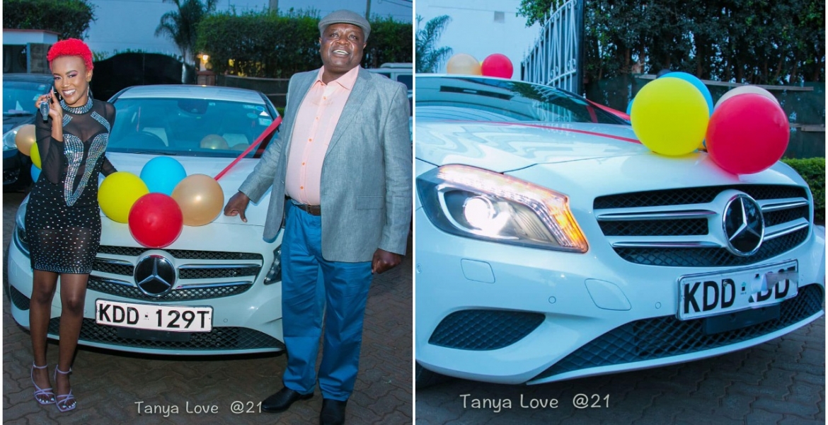 Wangui Ngirici and Husband Gifts Daughter a Brand New Mercedes-Benz on Her Birthday