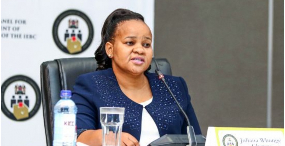 Juliana Cherera Elected as IEBC Vice-Chairperson