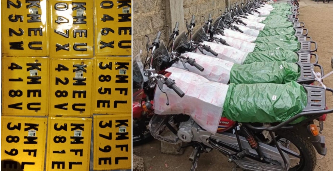 Two Arrested as Police Unearth Motorbike Theft Syndicate Arrested, 350 Logbooks Recovered