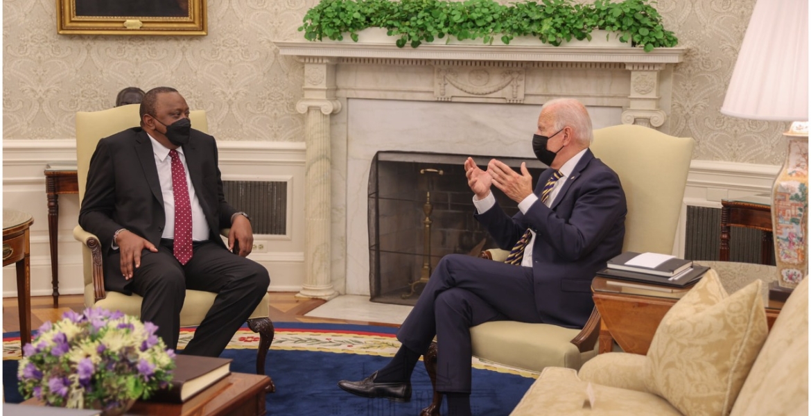Uhuru Holds Talks with Biden in Historic White House Meeting
