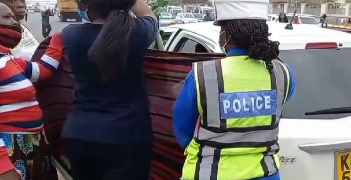 Woman Gives Birth by the Roadside After Being Caught Up in Nairobi Traffic