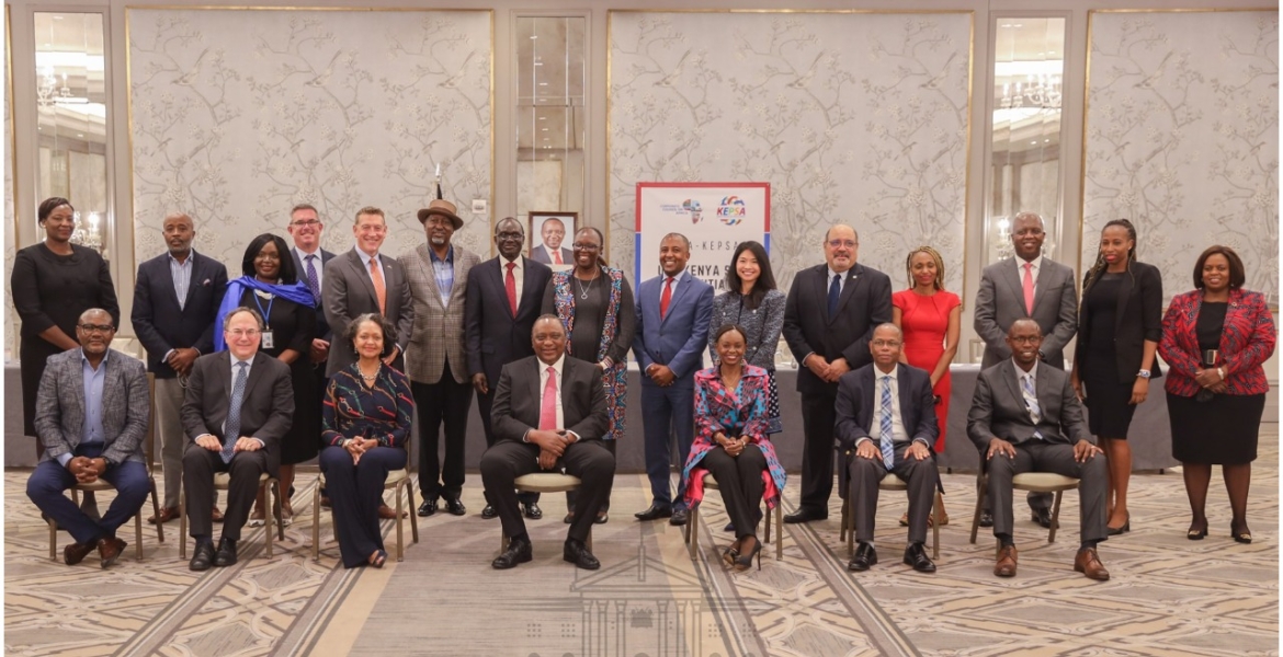 Uhuru Witnesses Signing of a Kenya-US Private Sector Trade Pact in New York