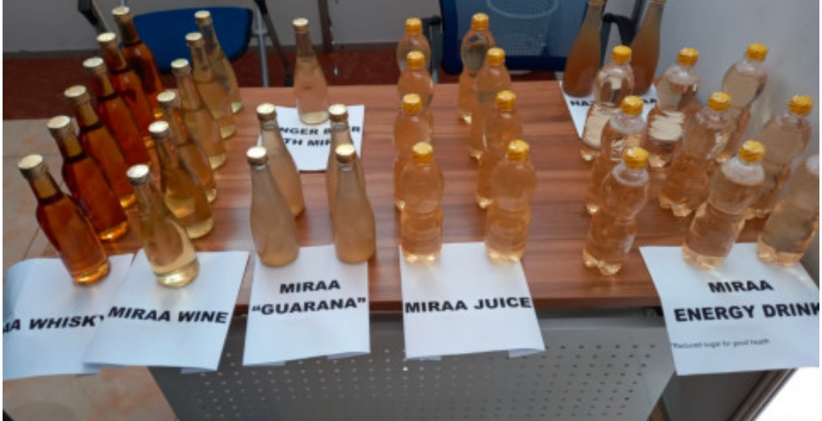 Gov't Unveils Juice, Energy Drink, Whisky, and Wine Produced from Miraa