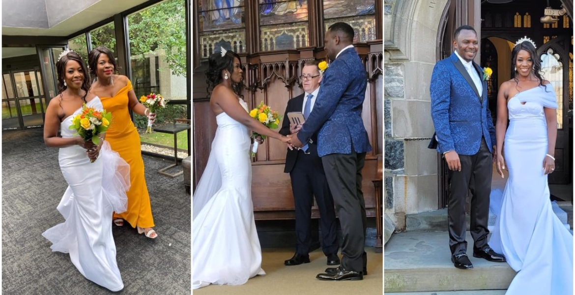 Kenyan Gospel Singer Gloria Muliro and Her Fiancé Tie the Knot in the US