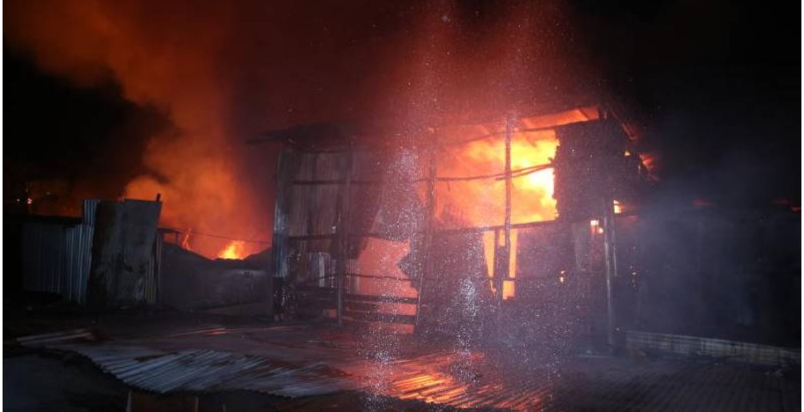 Another Mysterious Fire at Gikomba Market Leaves Traders Counting Losses