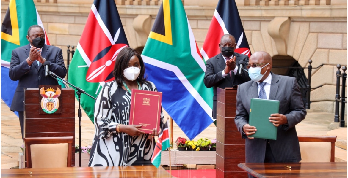 Kenya and South Africa Sign Eight Key Bilateral Agreements