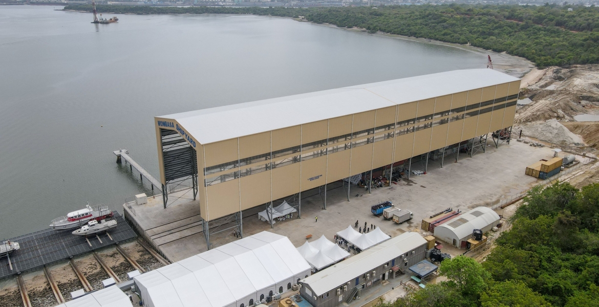 Kenya Eyes Shipbuilding as Uhuru Commissions Mombasa Shipyard in Mtongwe