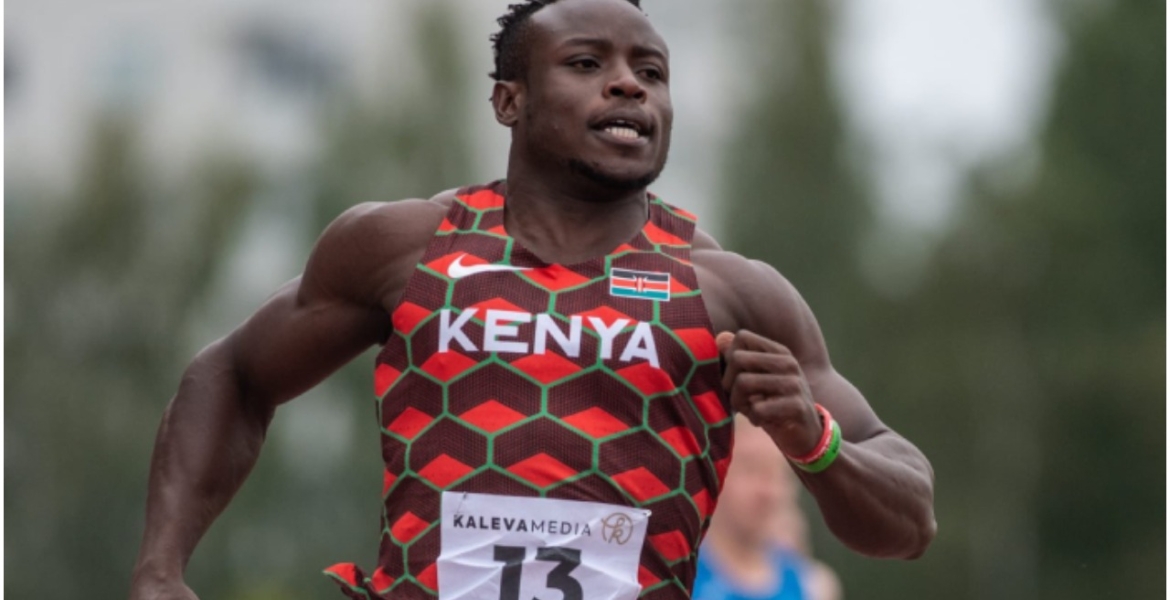 Africa’s 100m Record Holder Ferdinand Omanyala Inducted into the Police Service