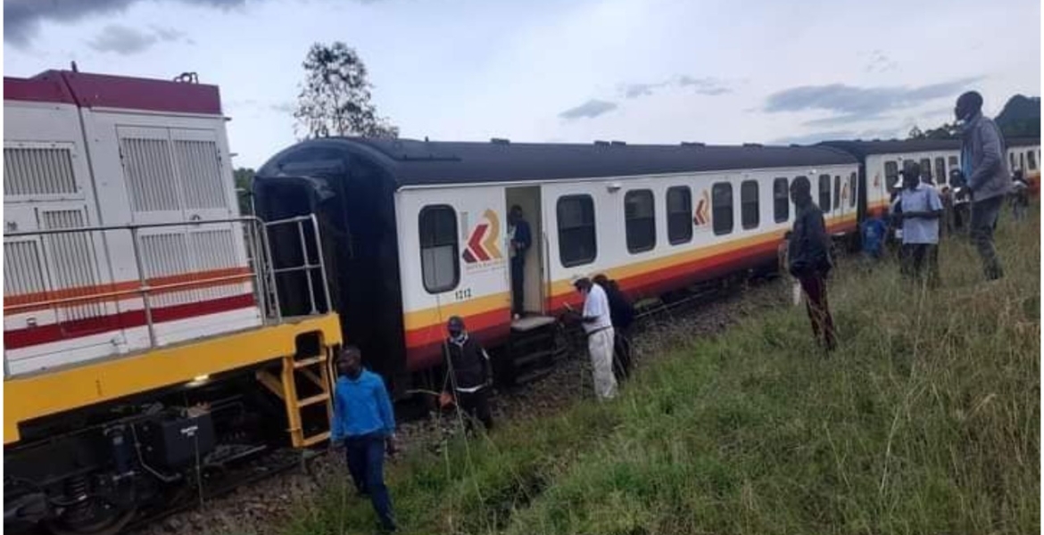 Recently Relaunched Nairobi-Kisumu Commuter Train Stalls for Hours After Wagon Derails