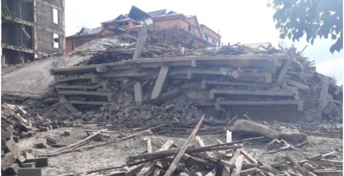 Workers Trapped as Four-Storey Hotel Building Collapses in Murang’a