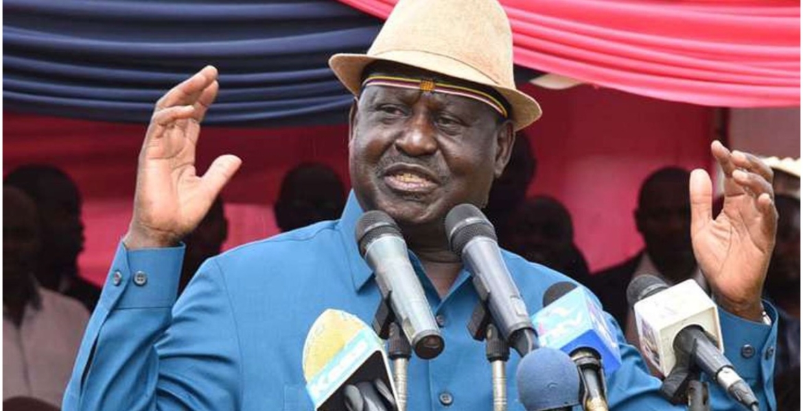 Raila Formally Declares Bid for the Presidency in 2022