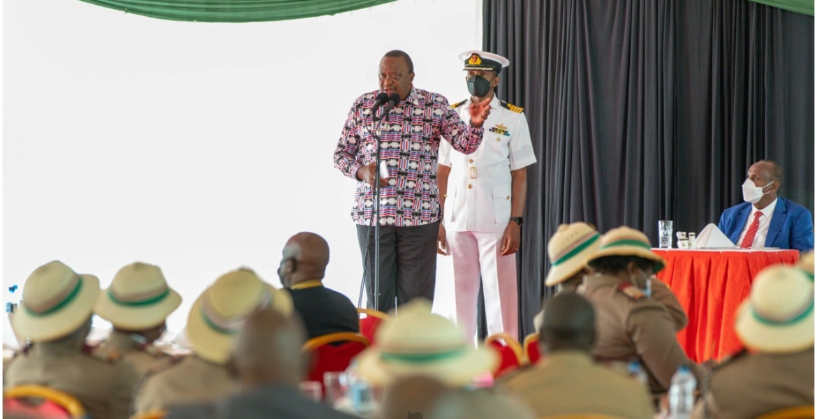Uhuru Holds a Security Meeting After Terror Attack Warning in Kenya