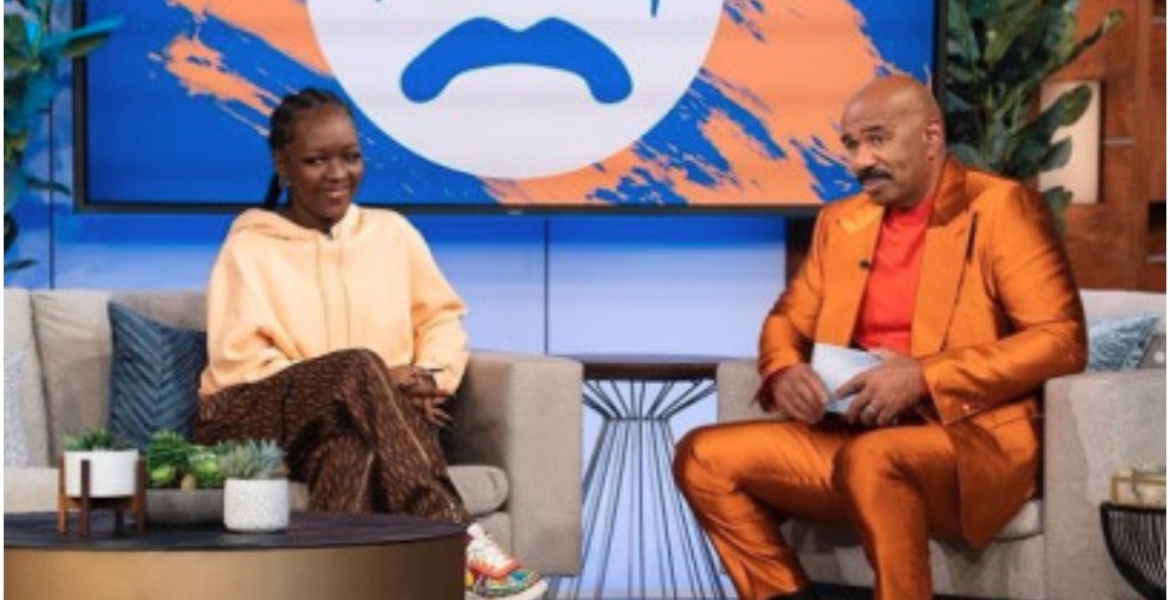 American Comedian Steve Harvey 'Adopts' Kenyan Internet Sensation Elsa Majimbo