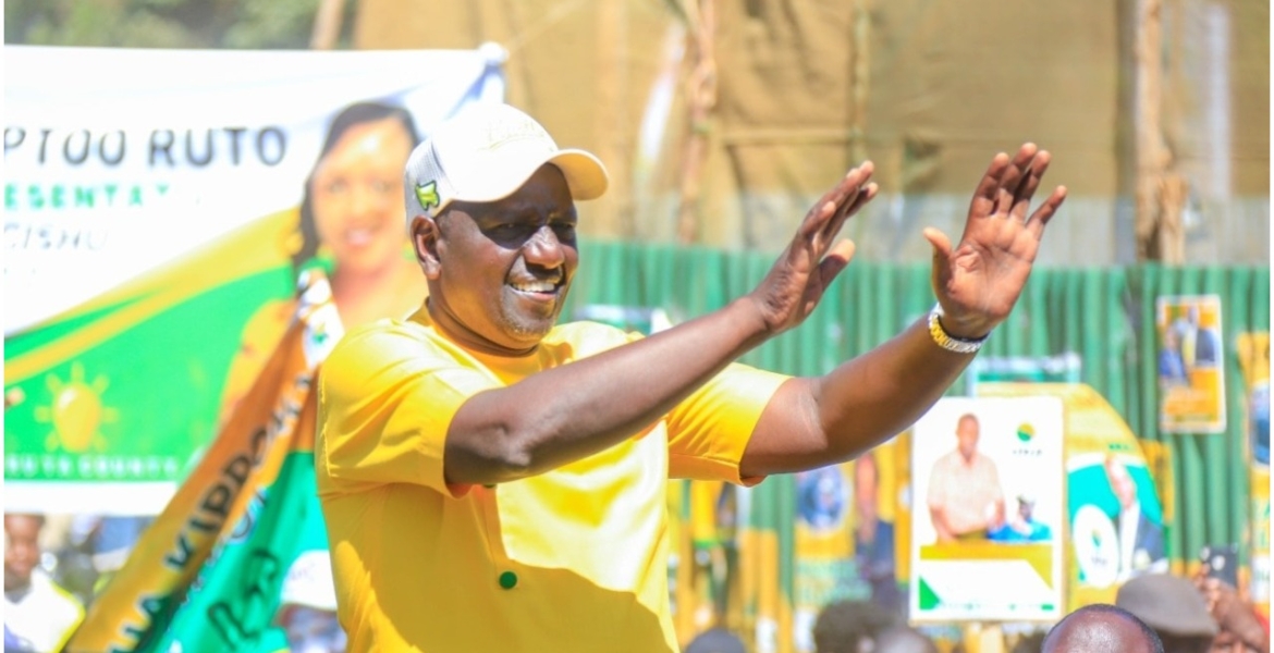 Ruto Claps Back at Raila for Questioning His Donations