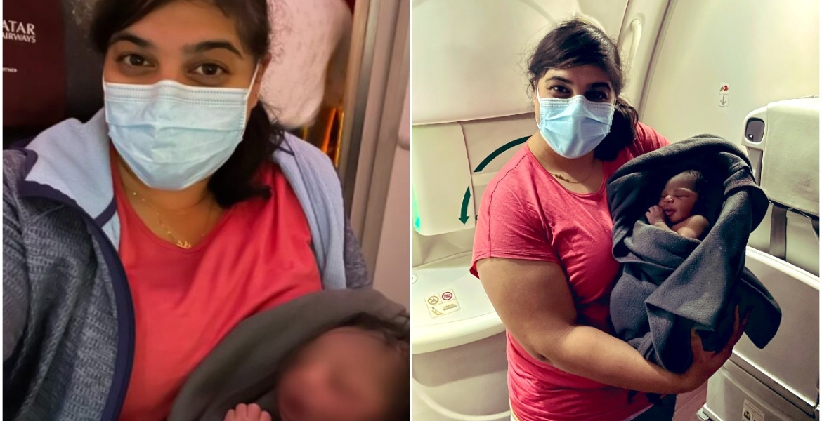 Canadian Doctor Helps Ugandan Woman to Deliver a Baby Mid-Flight