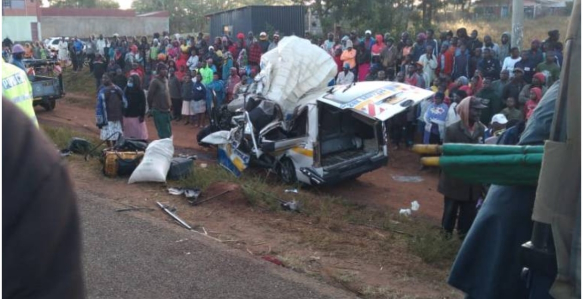 Eight Killed After Nairobi-Bound Matatu Rams into a Lorry in Webuye