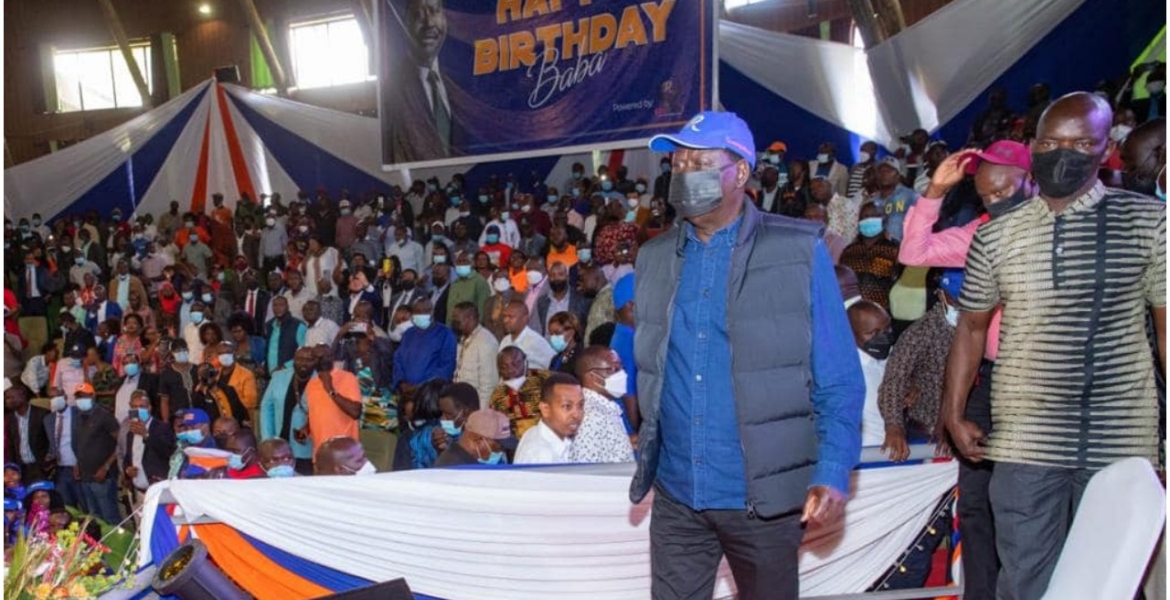 Raila Pledges to Make Kenya a Different Country in Five Years if Elected President