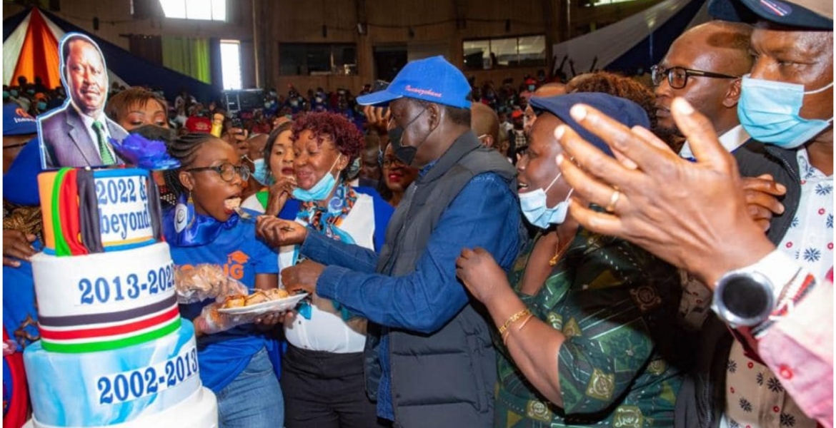 Ruto Leads Kenyans in Sending Birthday Messages to Raila as He Turns 77