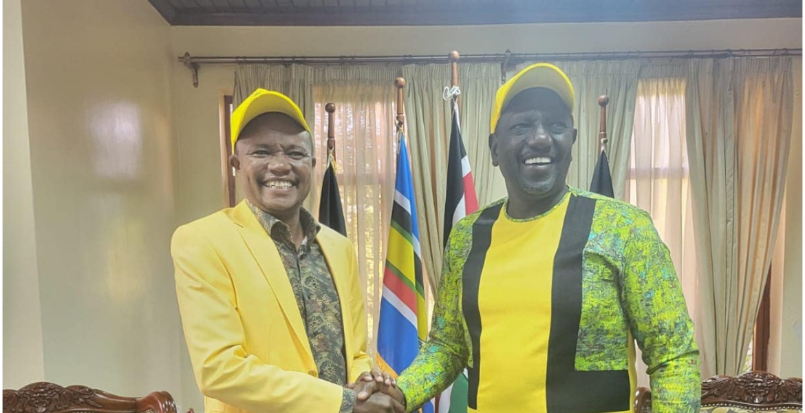 Molo MP Kuria Kimani Ditches Jubilee for Ruto's UDA Party