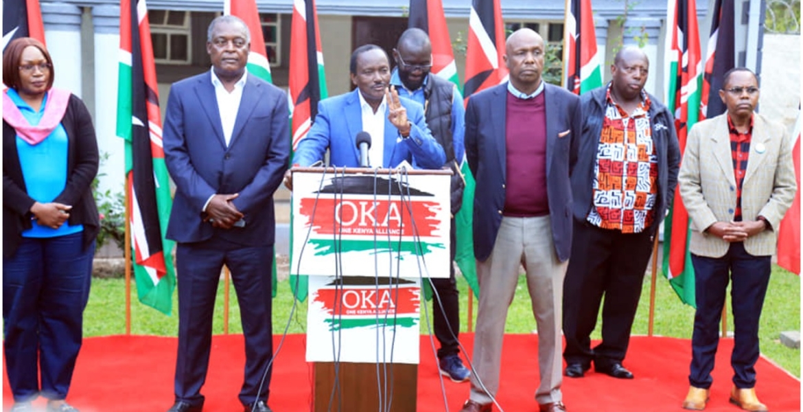 One Kenya Alliance Teams Up with ODM and Jubilee to Form a Mega Coalition