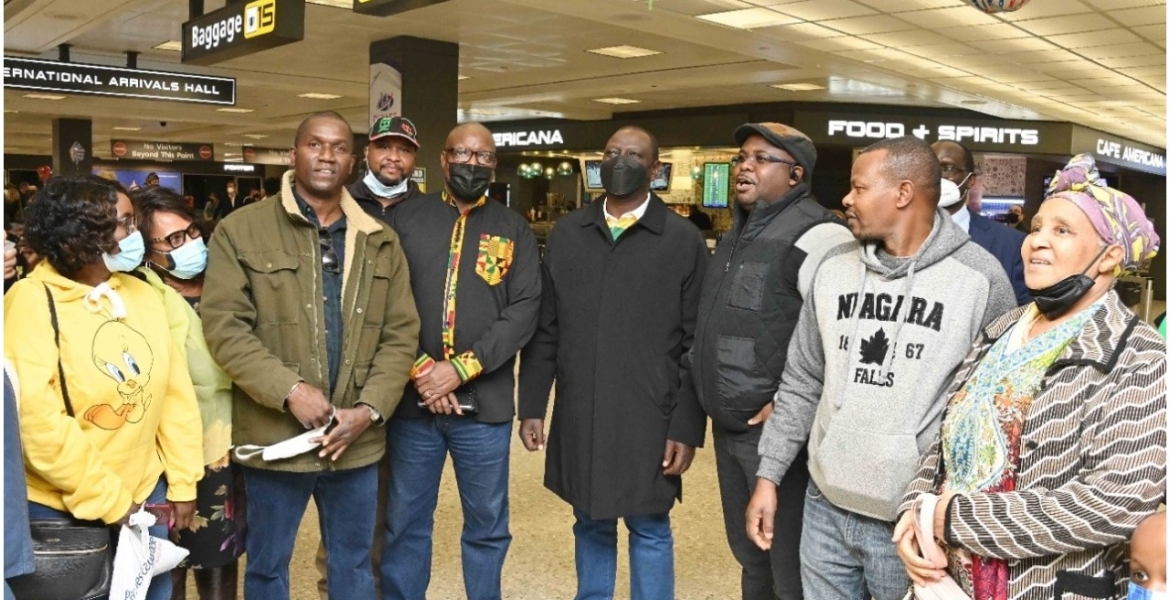 Ruto Arrives in Washington for a 10-Day Tour of the US and UK