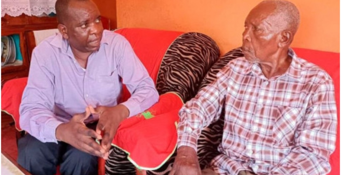 94-Year-Old Kenyan Man Returns Home After Being Away for 42 Years