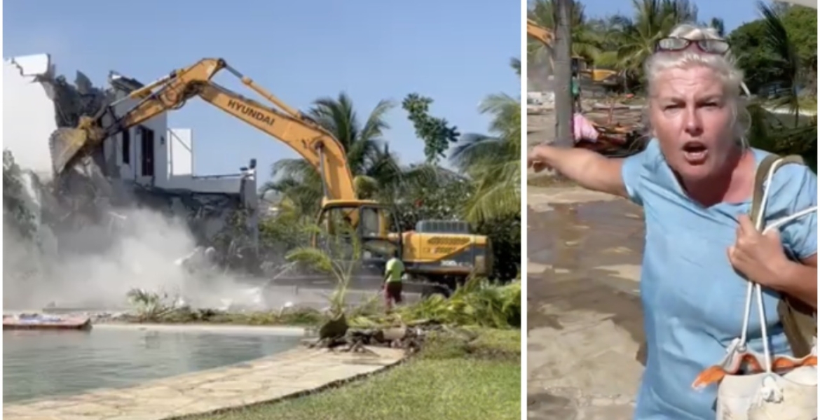 Posh Hotel Sonrisa in Diani Demolished Following a Land Dispute