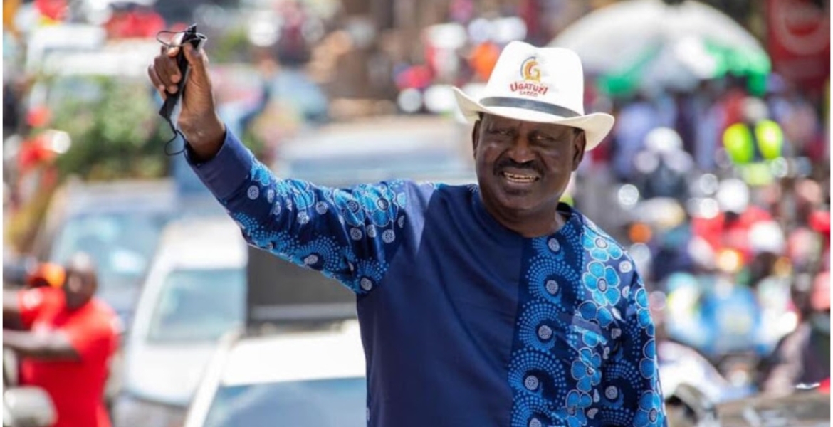 Raila Set for a Five-Day Tour of the UK