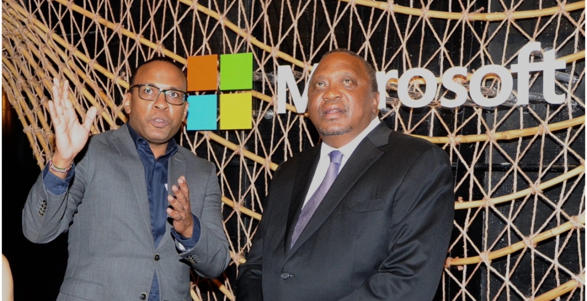 Uhuru Opens a Sh3 Billion Microsoft Development Centre in Nairobi