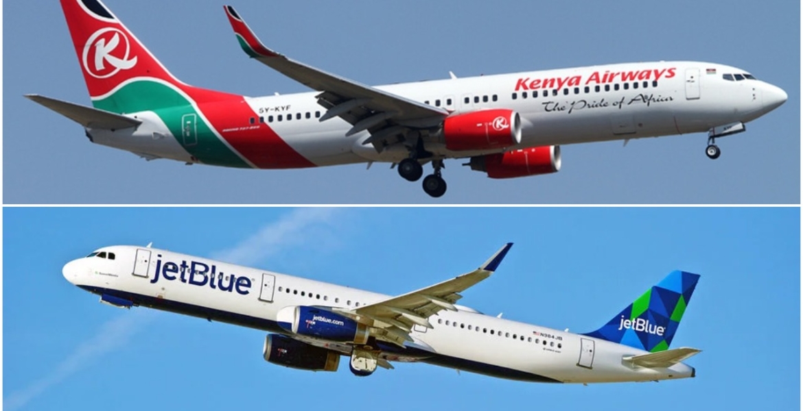 Kenya Airways Signs a Partnership Agreement with US-Based JetBlue Airways