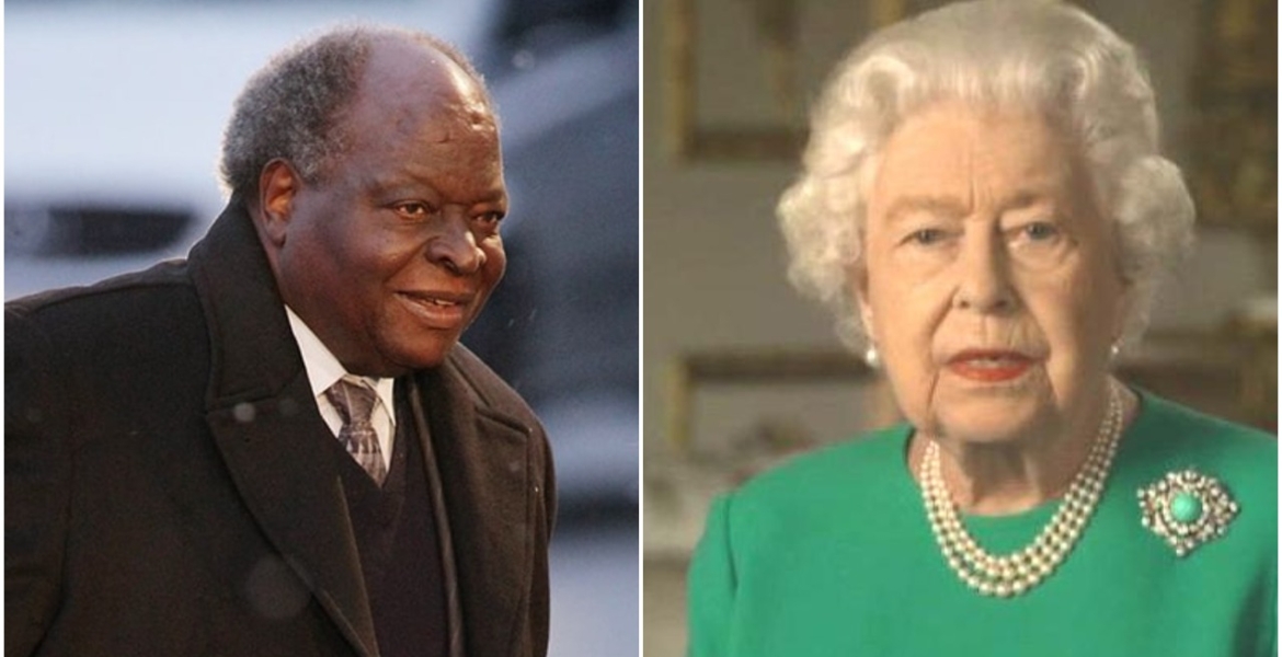 Queen Elizabeth II Mourns Kenya's Third President Mwai Kibaki