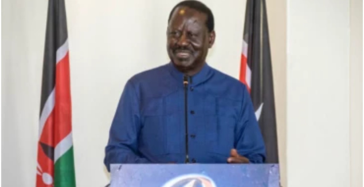 Raila Holds a Meeting with Kenyans in Washington, DC