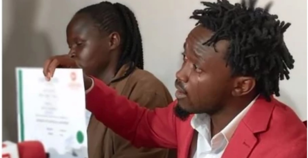 Singer Bahati Breaks Down in Tears After Jubilee Recalls His Nomination Certificate