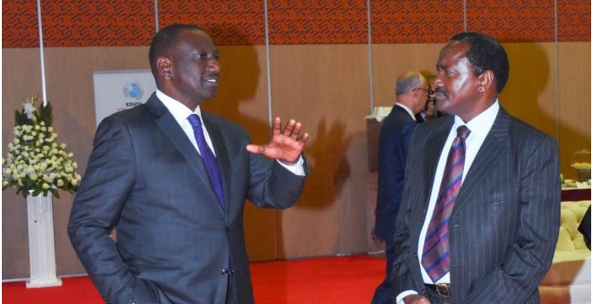 Ruto Defends Kalonzo over Humiliating Raila's Running Mate Interview