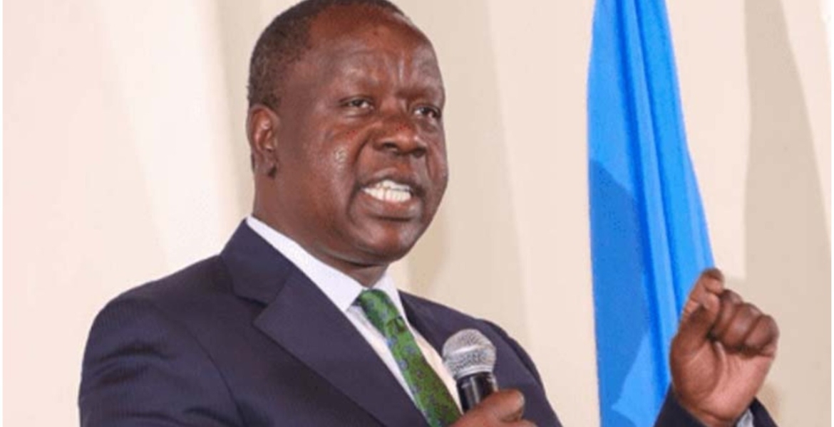 Matiang'i Raises Alarm over High Number of 'Wash Wash' Suspects Seeking Elective Seats