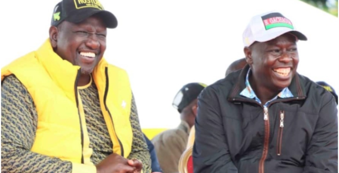 Ruto Names MP Rigathi Gachagua as His Running Mate