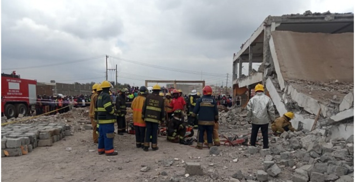 Two People Confirmed Dead, Scores Feared Trapped After Building Collapses in Ruiru