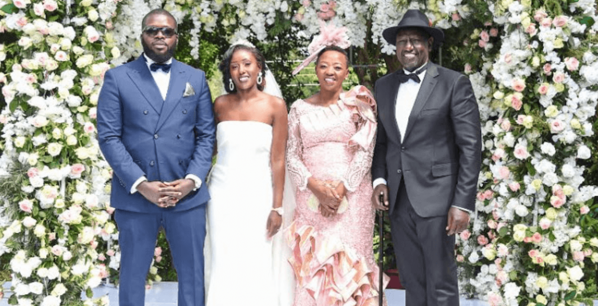 Ruto’s Daughter June and Her Nigerian Husband Celebrate First Marriage Anniversary