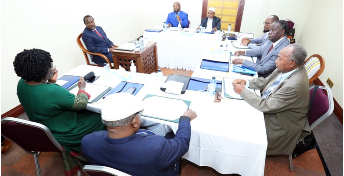 Kalonzo Makes a U-turn, Attends Raila's Running Mate Interview