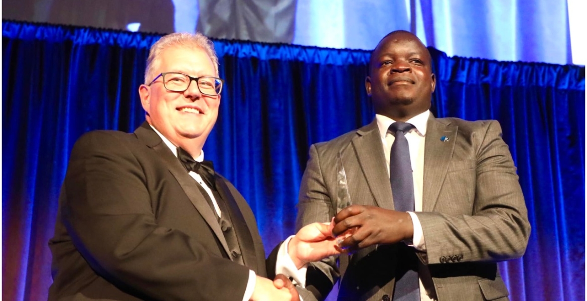 DCI's Child Protection Detective Lawrence Okoth Feted in the US