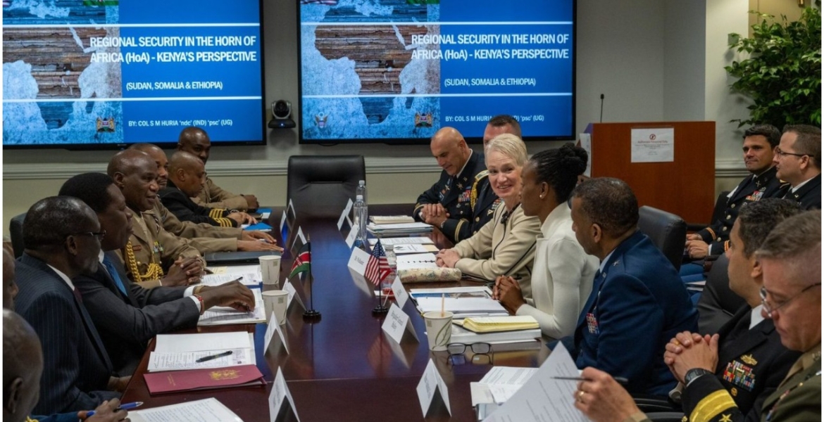 Kenya, US Defense Chiefs Hold Bilateral Talks at the Pentagon